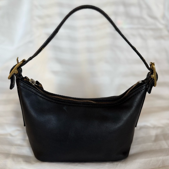 Coach - Vintage Demi 9844 Baguette Swingbag Mini Legacy Handbag - Picture 2 of 8